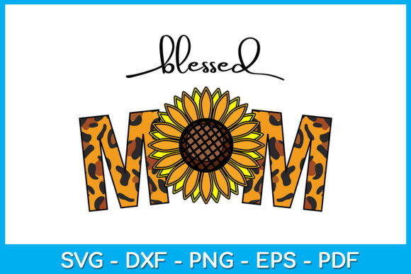 Blessed Mom Leopard Sunflower Sub Vol 10