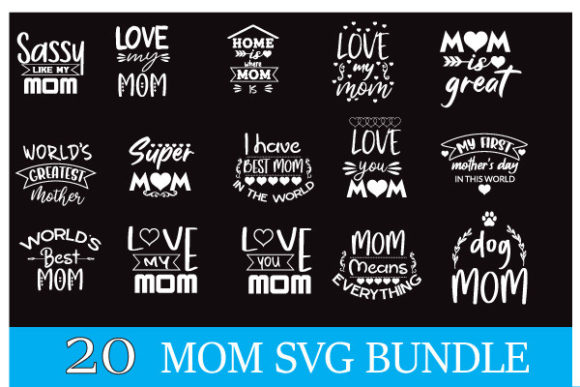 Mom Svg File: Graphics for Crafts and Creative Publishing